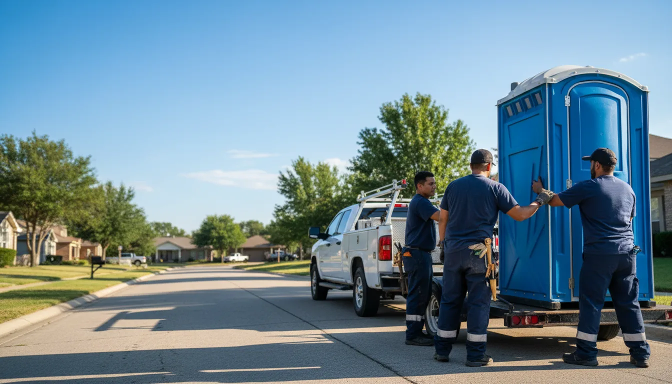Portable Toilet Rental in Barry, IL near me
